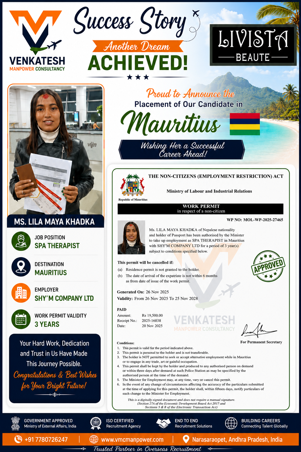Lila Maya Khadka-SPA Therapist Mauritius