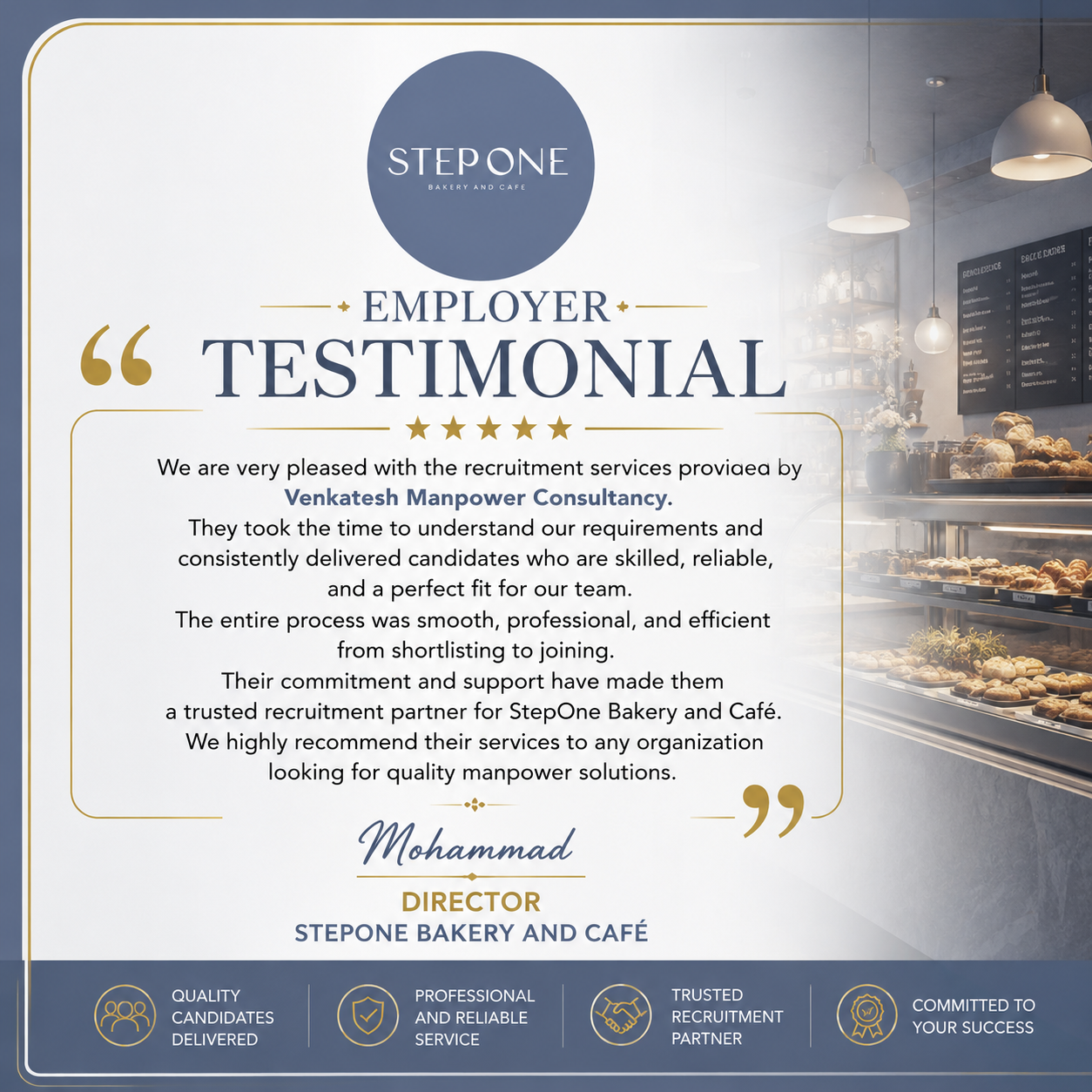 Step One Bakery & Cafe Oman