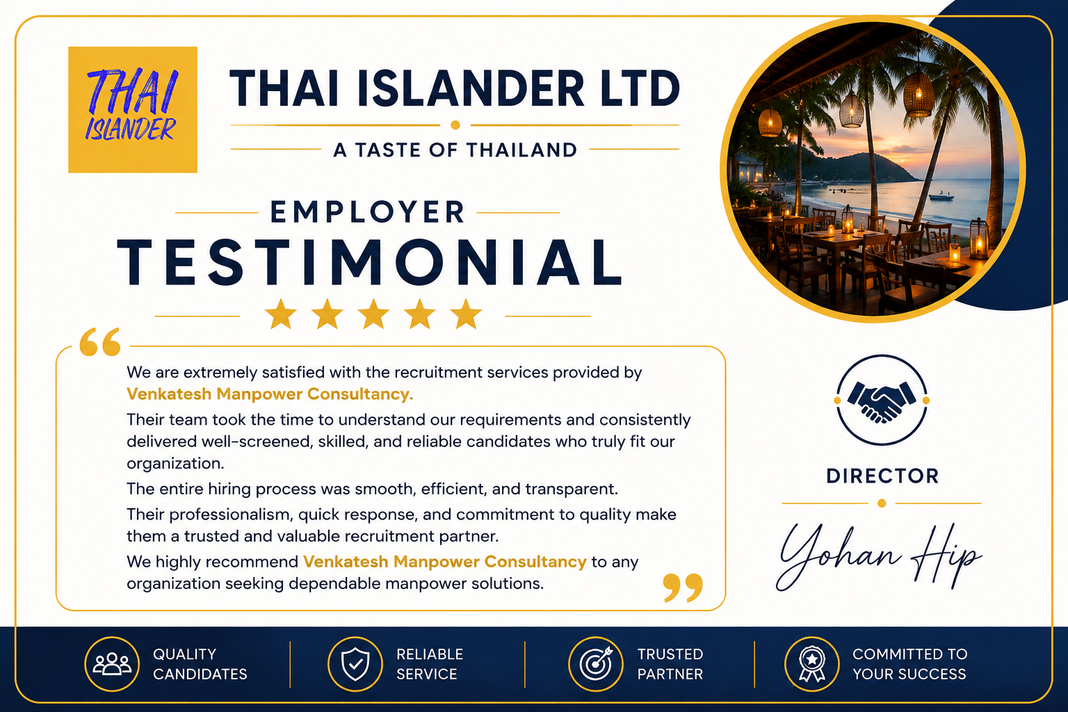 Thai Islander - Mauritius